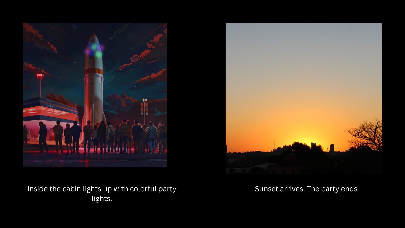 Dyson Launch — TVC storyboard: the party