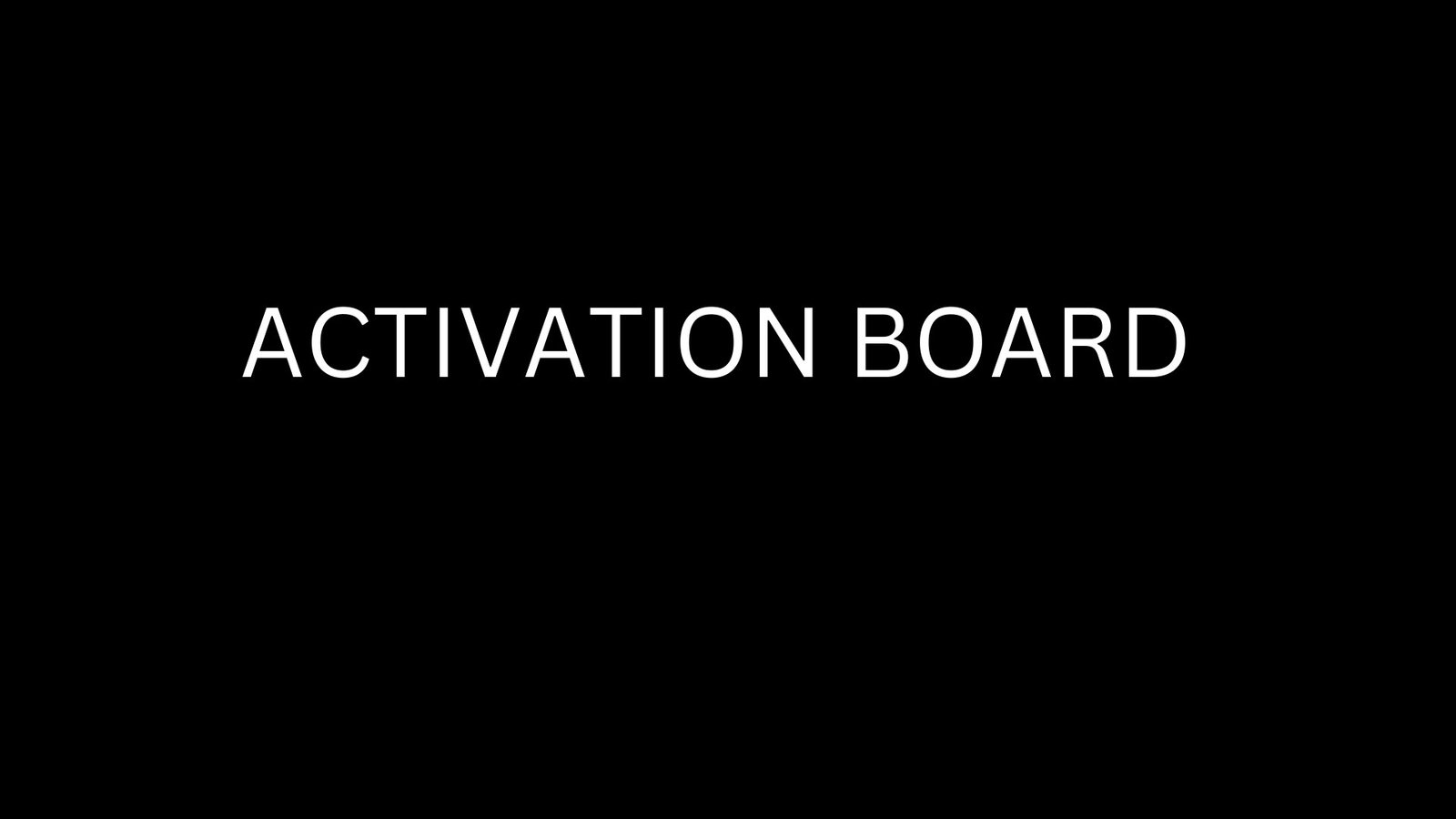 Dyson Launch — Activation section