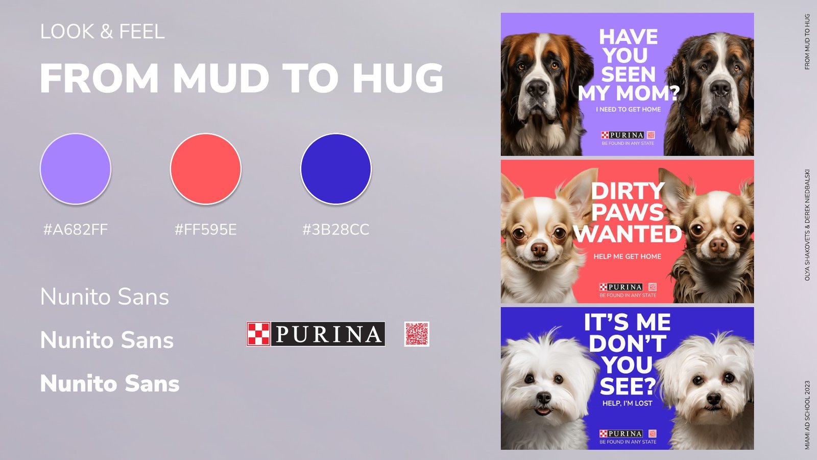 From Mud to Hug — Visual identity and key visuals