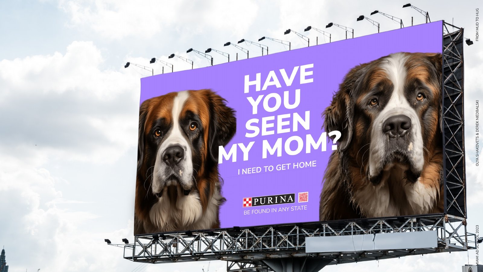 From Mud to Hug — Outdoor billboard
