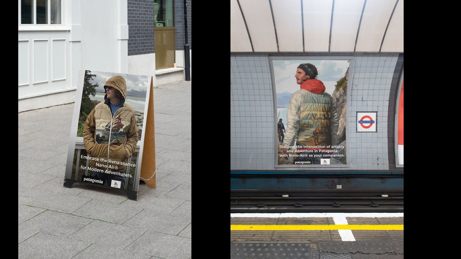 Patagonia — Street and subway mockups