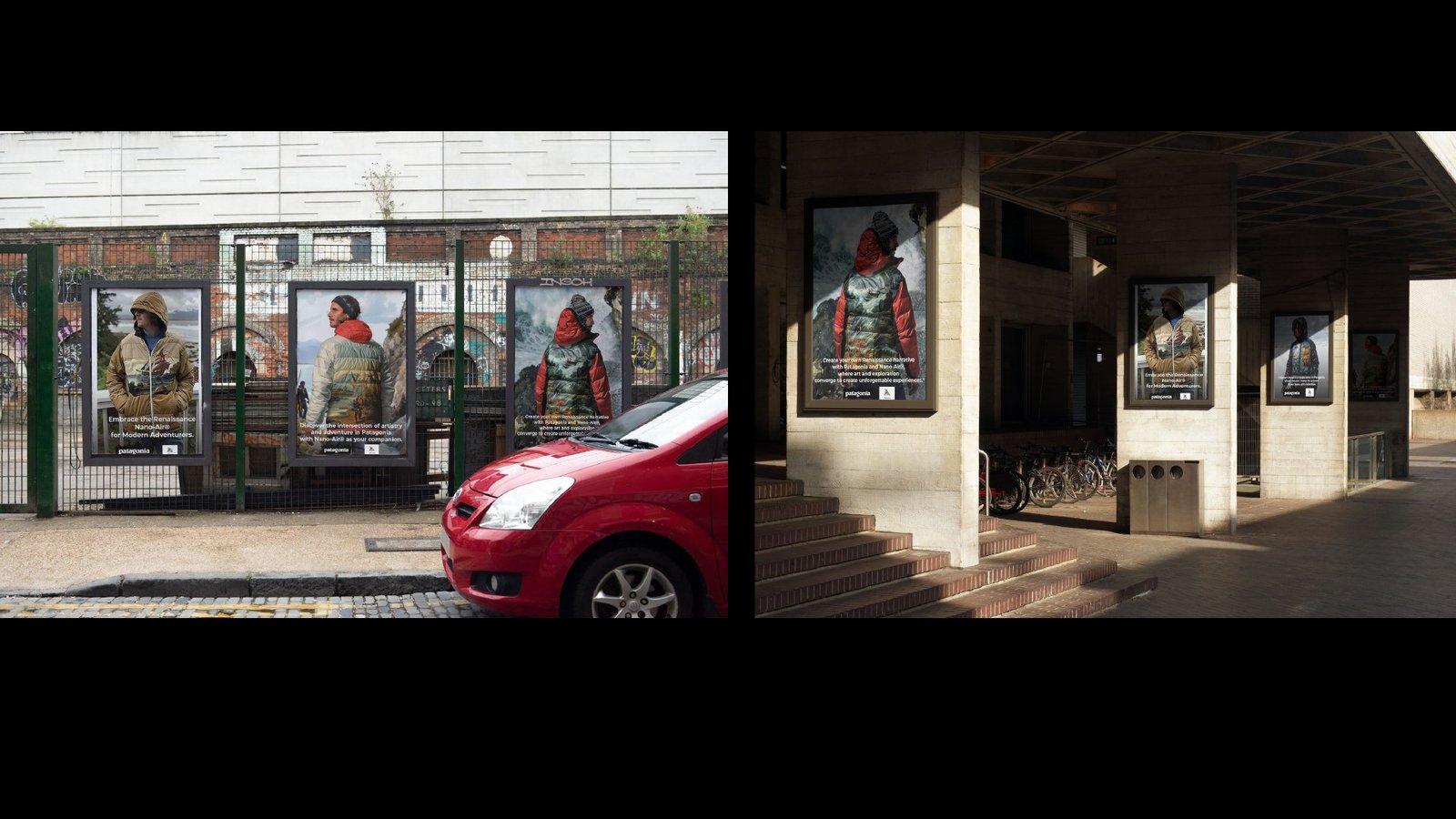 Patagonia — Outdoor advertising mockups
